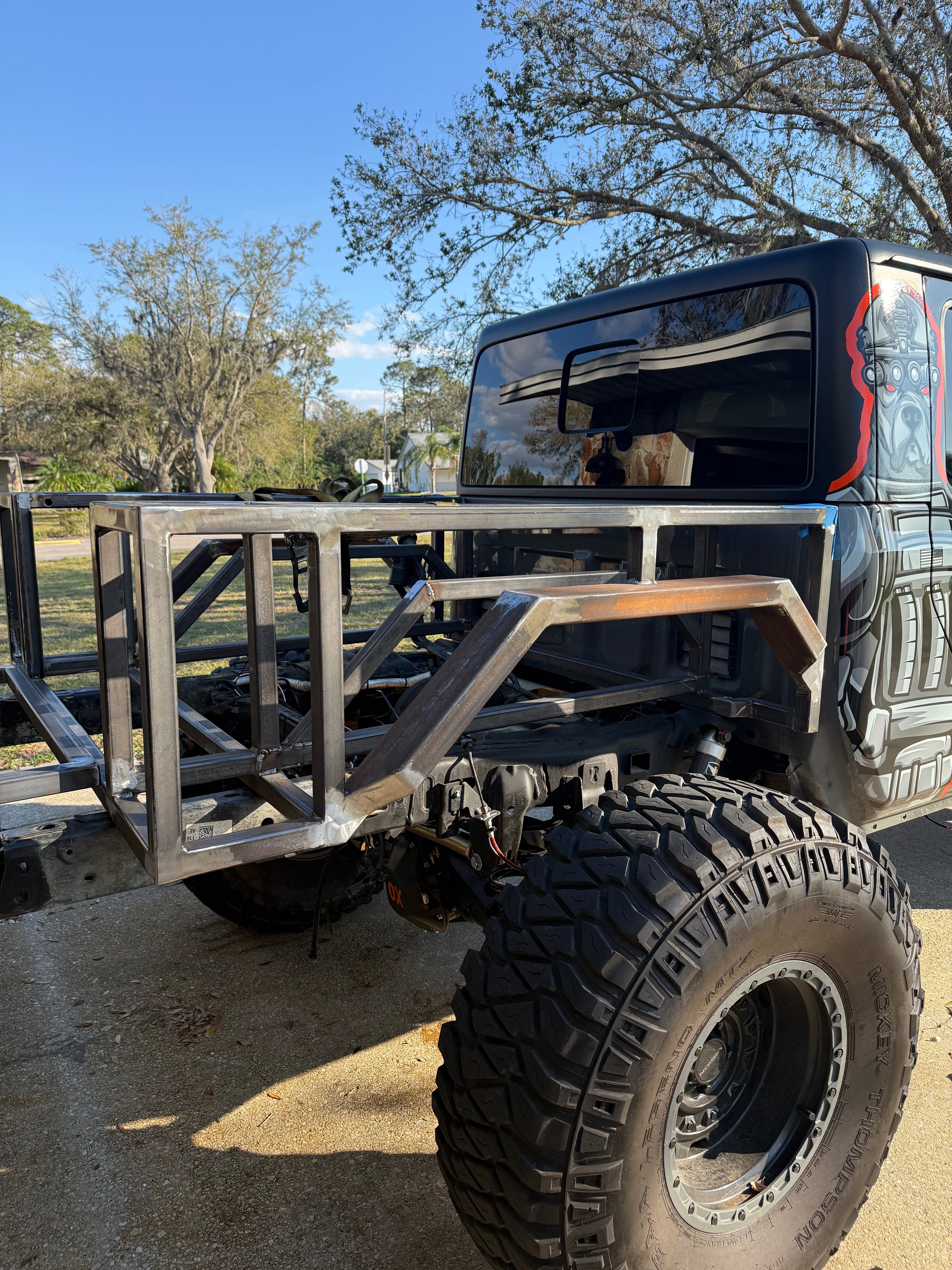 War Dog Offroad - Side panel fabrication for Jeep Gladiator bed system